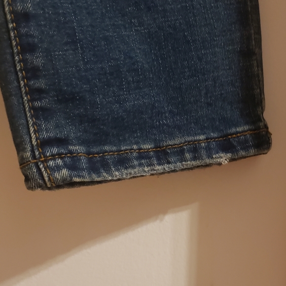 Urban Heritage UH Denim Dark Faded Distressed Ripped Jeans Woman Size 28 NWOT - Picture 12 of 15